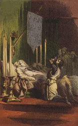 Tod von Ludwig dem Neunten von Frankreich